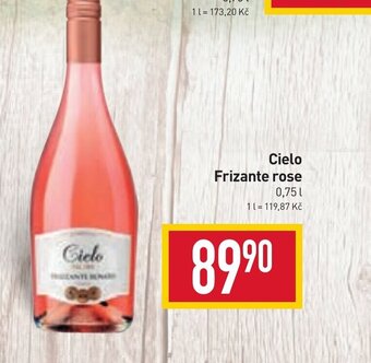 Billa Cielo Prosecco D.O.C. 0,75 l. nabídka