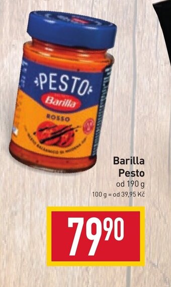 Billa Barilla Pesto nabídka
