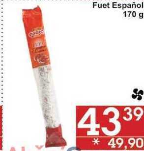 Jip Fuet español, 170 g nabídka