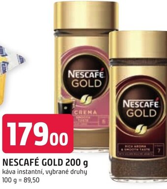 Trefa NESCAFÉ GOLD 200 g nabídka
