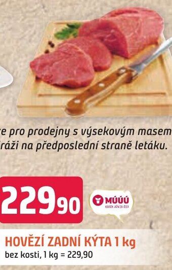 Trefa HOVĚZÍ ZADNÍ KÝTA 1 kg nabídka