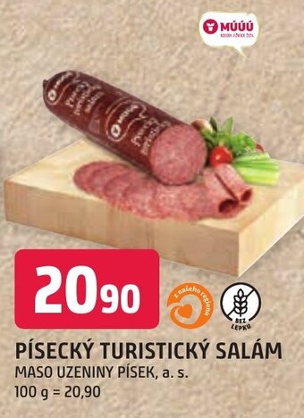 Trefa PÍSECKÝ TURISTICKÝ SALÁM nabídka