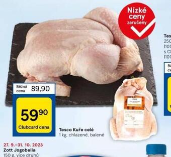 Tesco Kuře celé nabídka