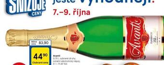 Tesco Avanti nabídka