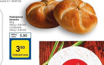 Tesco Podmáslová kaiserka nabídka