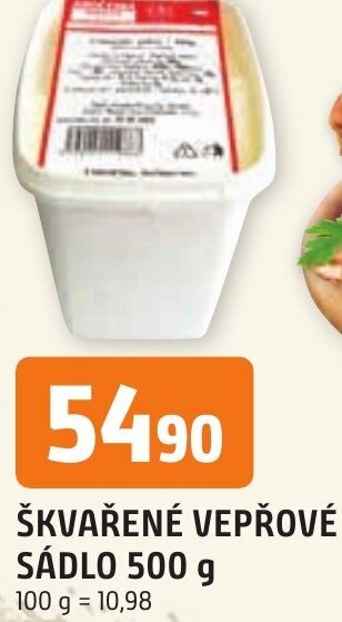 Trefa ŠKVAŘENÉ VEPŘOVÉ SÁDLO 500 g nabídka