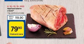 Tesco Vepřové koleno s kostí nabídka