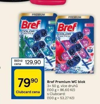 Tesco Bref premium wc blok nabídka