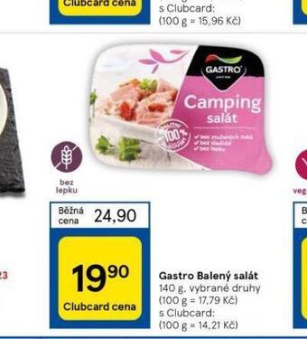 Tesco Gastro balený salát nabídka