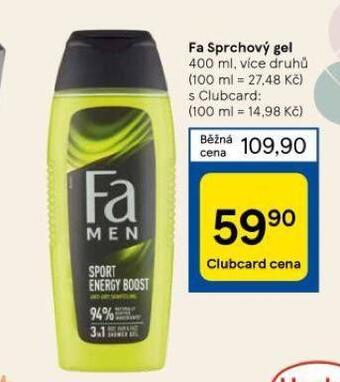 Tesco Fa sprchový gel nabídka