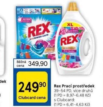 Tesco Rex prací prostředek nabídka