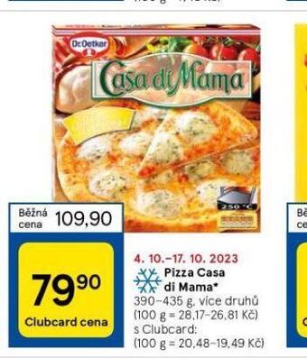 Tesco Pizza casa di mama nabídka