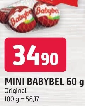 Trefa MINI BABYBEL 60 g nabídka