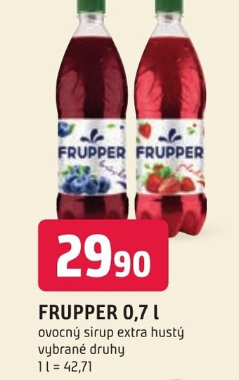 Trefa FRUPPER 0,7 L nabídka