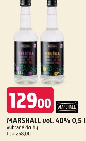 Trefa MARSHALL vol. 40% 0,5 L nabídka