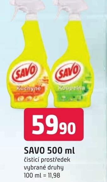 Trefa SAVO 500 ml nabídka