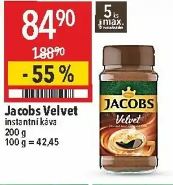 Globus Jabobs Velvet 200g nabídka