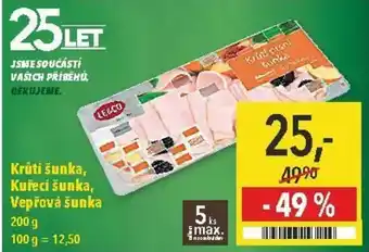Globus Krůti šunka, Kuřeci šunka 200g nabídka