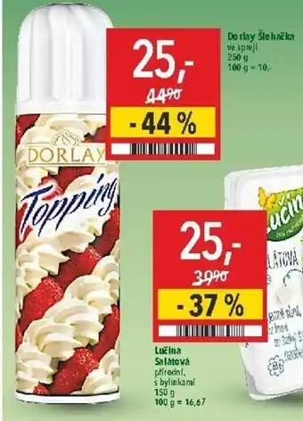 Do rlay Šlehačka 250g