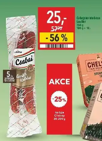 Globus Čabajská klobása 250g nabídka