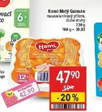 Globus Hami Malý Gurmán 230g nabídka