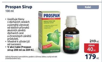 Benu Prospan sirup nabídka