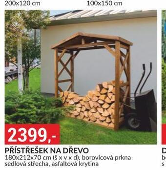 Přístřešek na dřevo