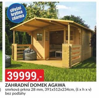 Baumax Zahradní domek nabídka