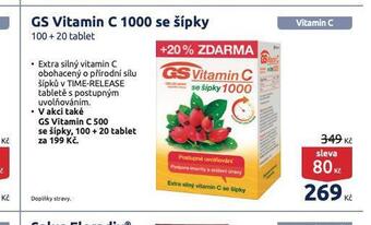 Benu Gs vitamin c nabídka