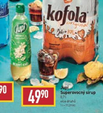 Billa Jupí superovocný sirup nabídka