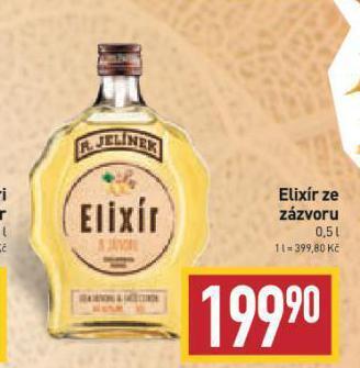 Billa Elixír ze zázvoru nabídka