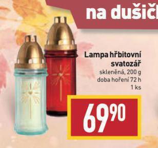 Lampa hřbitovní