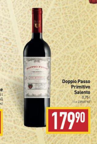 Billa Doppio passo primitivo salento nabídka
