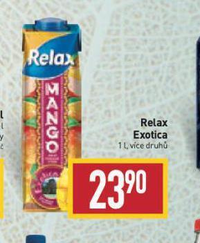 Billa Relax exotica nabídka