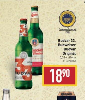 Billa Pivo budweiser budvar nabídka