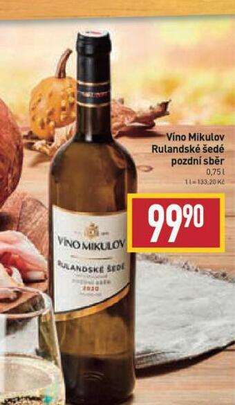 Billa Víno mikulov nabídka