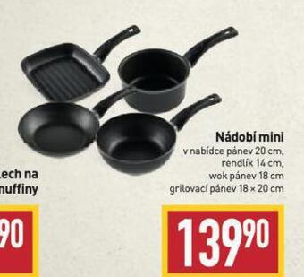 Billa Nádobí mini nabídka