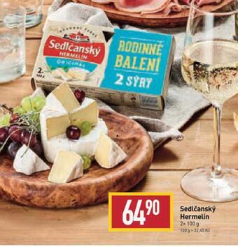 Billa Sedlčanský hermelín nabídka