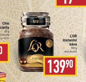 Billa L'or káva nabídka
