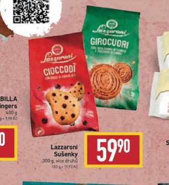 Billa Lazzaroni sušenky nabídka