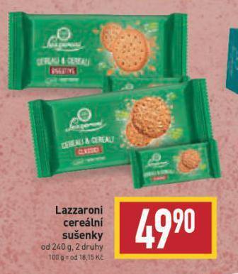 Billa Lazzaroni sušenky nabídka