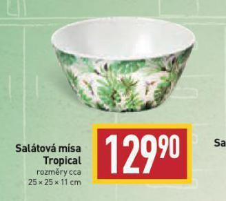 Billa Salátová mísa nabídka