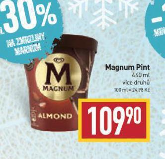 Billa Zmrzlina magnum nabídka