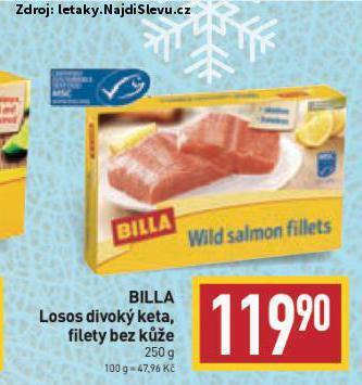 Billa Losos divoký keta nabídka