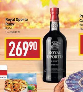Billa Royal oporto ruby nabídka