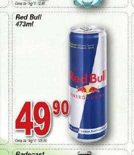 Hruška Red bull nabídka