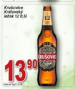 Hruška Pivo krušovice nabídka