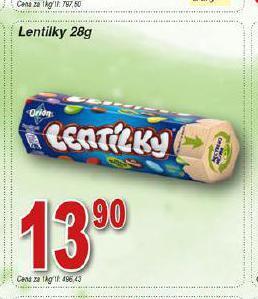Hruška Lentilky nabídka
