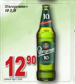 Hruška Pivo staropramen nabídka