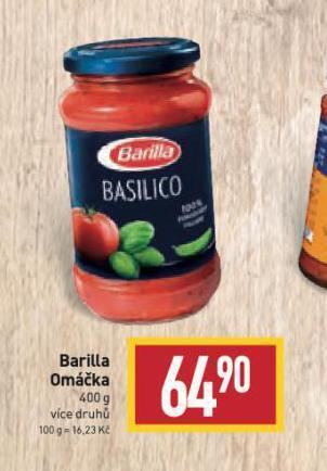 Billa Barilla omáčka nabídka